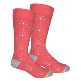Brown dog golf socks
