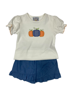 Three sister pumpkin patch dress