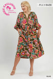 Paisley Plus size Dress