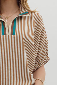 Striped Pop Top