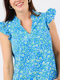 Mary Square Meadow Line Leigh Top XL