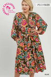 Paisley Plus size Dress