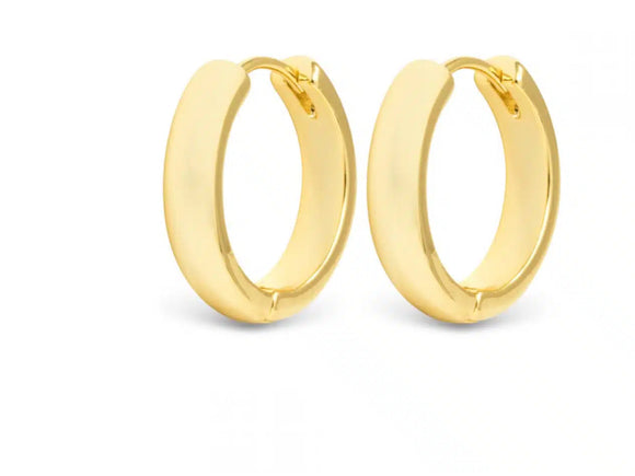 Gold Stacy Small Hoop