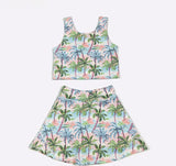 Island Breeze Girls Skort Set