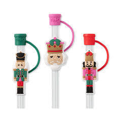 Nutcracker straw toppers