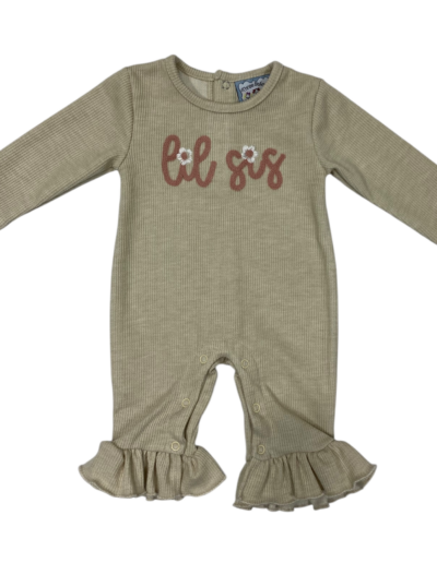Three sister lil sister romper