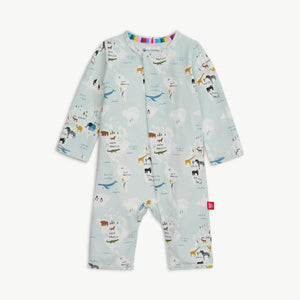 Sea the world magnetic coverall-Railey