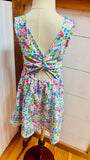 Girls Floral Athletic Dress