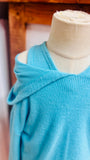 Super soft waffle set teal
