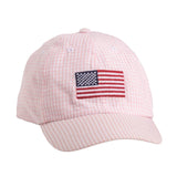 Youth Pink Flag Hat