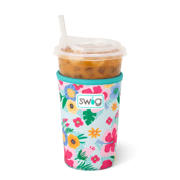Swig Insulated iced cup coolie - island bloom