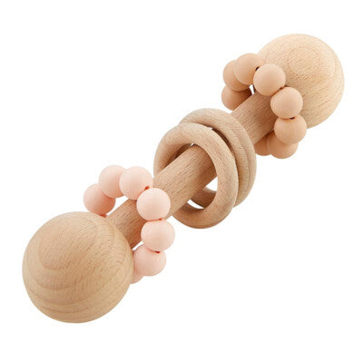 Stephan baby wood rattle - Morgan