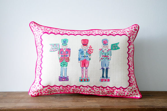 Funky Nutcrackers pillow