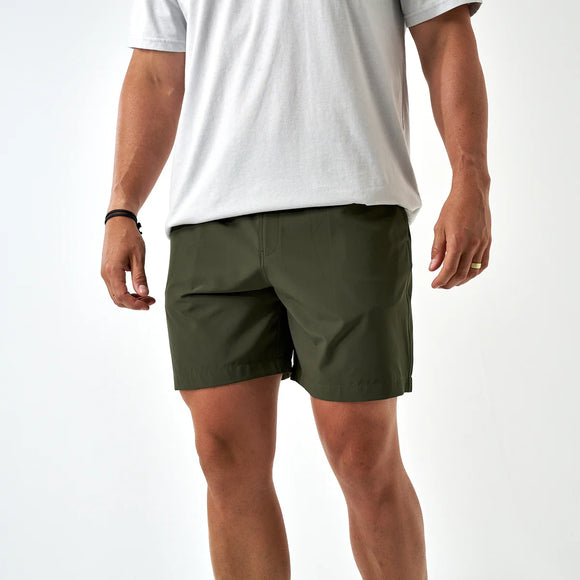 Burlebo shorts - Mallard Green - Ducks and Dogs pocket