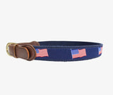American Flag Boys Belt