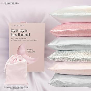 Bye bye bed head silky satin pillowcase