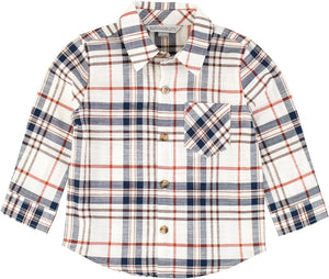 Homegrown harvest plaid long sleeve button up - Rugged butts