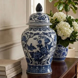 Blue and White Ginger Jar