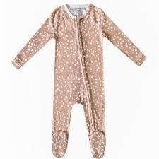 Fawn footie 3-6m -Savanna