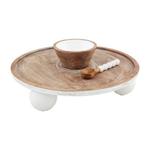 Mudpie pedestal chip n dip - Brittney