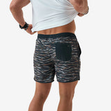 Burlebo Men’s Swim Trunks- Wetland Camo