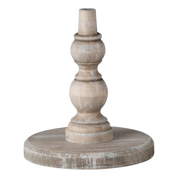 Neutral Wood Base for Toppers-Carly