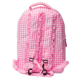 Jane Marie pink Gingham backpack