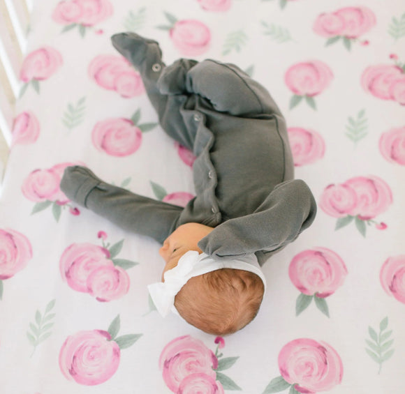 Fitted crib sheet-Morgan
