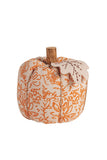 Mud Pie SM Block Stuffed Pumpkin