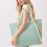 Straw beach Bag