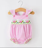 Girls Turtle Romper