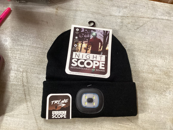 Night Scope Led Beanie Black