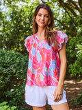 Mary Square Lydia Fuji Breeze Top