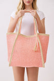 Straw beach Bag