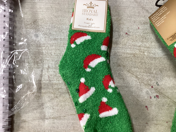 Royal Standard Kids Santa Hat Socks