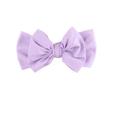 Ruffle butt swim bow headband