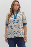 Vintage Floral Top
