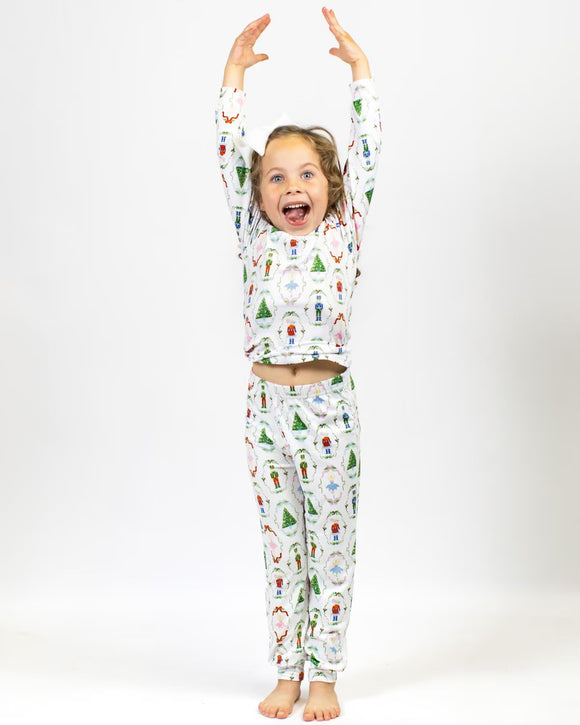 Royal Standard Kids Nutcracker Waltz Long Sleeve Pajamas