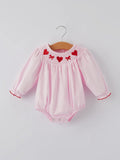 Heart Smocked Bubble