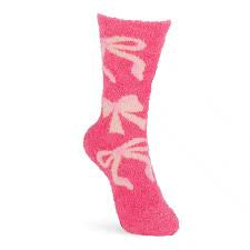 Soft and cozy bow socks