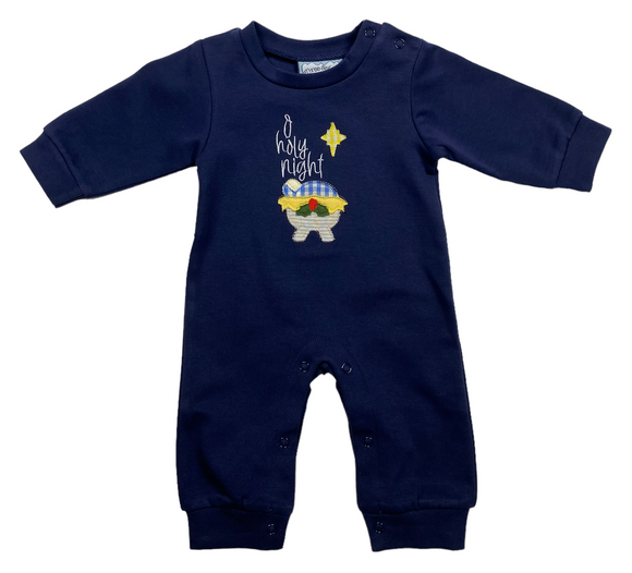 O Holy Night Boys Romper