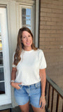 Grace Top Off White