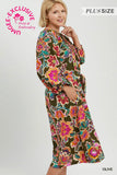 Paisley Plus size Dress