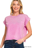 Washed Crop tee