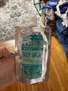 Super star body wash