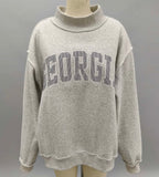Georgia Mock Neck Sweatshirts