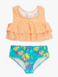 Neon tiki vibes girls bikini
