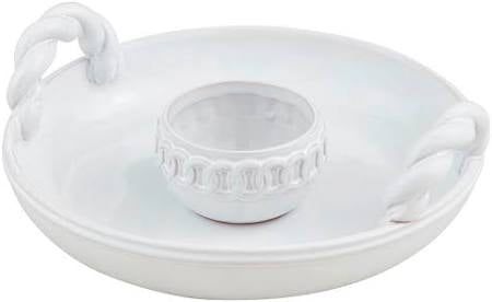 Mudpie loop handle chip and dip set- Carly