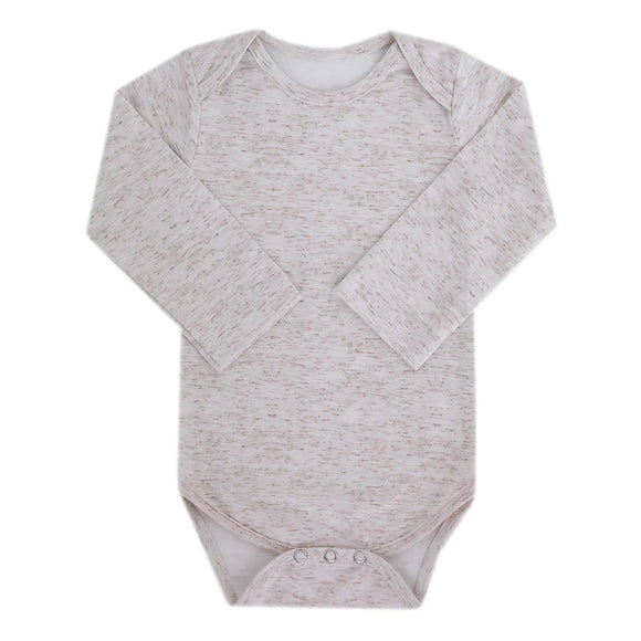 Long sleeve bodysuit oat- Railey