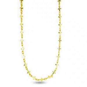 Gold Cross Chain Necklace